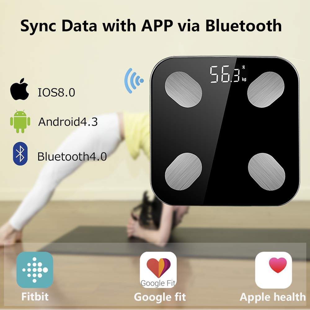 Bluetooth Bathroom Smart Scale