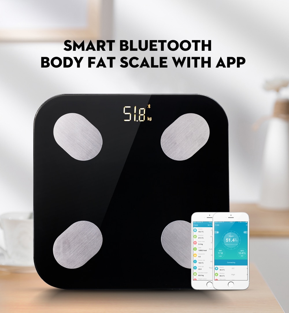 Bluetooth Bathroom Smart Scale